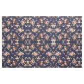 Stilvoll blaues Rosa Goldbarsch Stoff (Fat Quarter (45,7 x 55,9 cm))