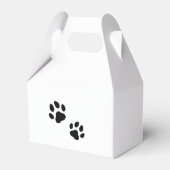 Stilvoll Bulldog Minimalistisch Geschenkschachtel (Rückseite)