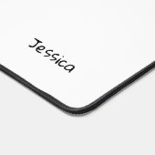 Stilvoll Bulldog Minimalistisch Schreibtischunterlage (Ecke)