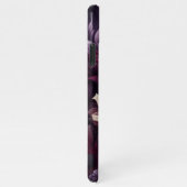 Stilvoll Chic Dahlias Kunstvoll wandern iPhone Hülle (Rechte Seite)