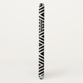 Stilvoll Chic Modernes Black Mint Griechisches Key Case-Mate iPhone Hülle (Hinten/Rechts)