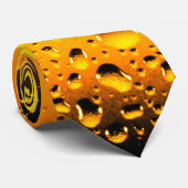 Stilvoll Cooles Gelbwasser Tropfen Bier Krawatte (Gerollt)