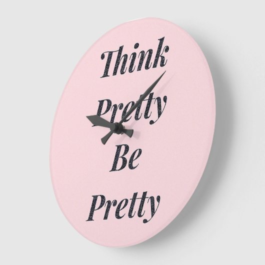 Stilvoll denken hübsch hübsche Uhr (Winkel)