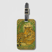 Stilvoll Dschungel Gepäckanhänger (Vorderseite Vertikal)