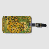 Stilvoll Dschungel Gepäckanhänger (Vorderseite (Horizontal))