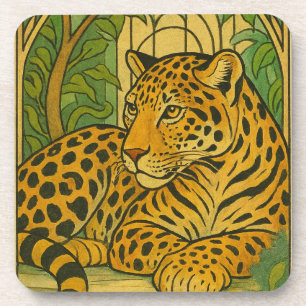 Stilvoll Dschungel Getränkeuntersetzer