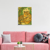 Stilvoll Dschungel Leinwanddruck (Insitu (Wohnzimmer))