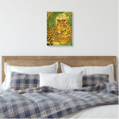 Stilvoll Dschungel Leinwanddruck (Insitu (Schlafzimmer))