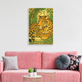 Stilvoll Dschungel Leinwanddruck (Insitu (Wohnzimmer))