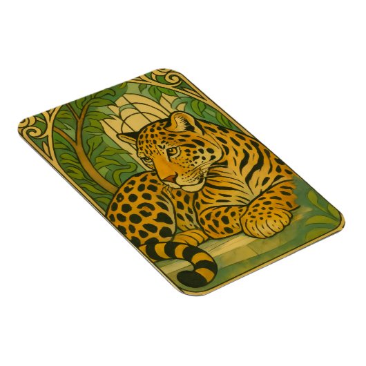 Stilvoll Dschungel Magnet (Rechte Seite)