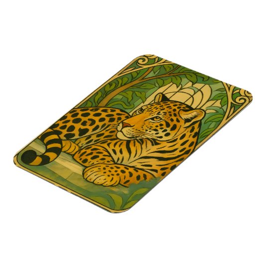 Stilvoll Dschungel Magnet (Linke Seite)