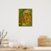 Stilvoll Dschungel Poster (Küche)