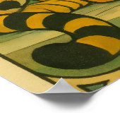 Stilvoll Dschungel Poster (Ecke)