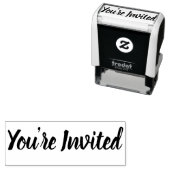 Stilvoll eingeladen permastempel (Beispiel)