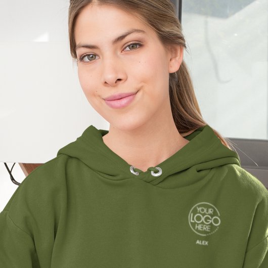 Stilvoll elegantes Firmenlogo Hoodie