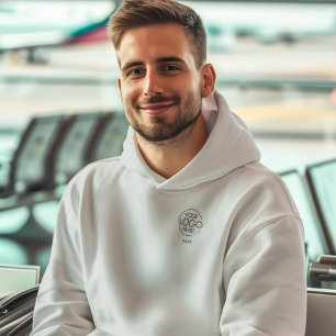 Stilvoll elegantes Firmenlogo Hoodie