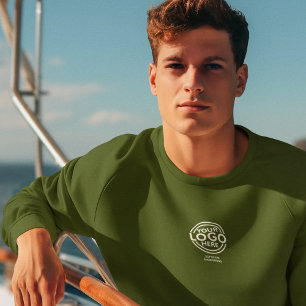 Stilvoll elegantes Firmenlogo Sweatshirt