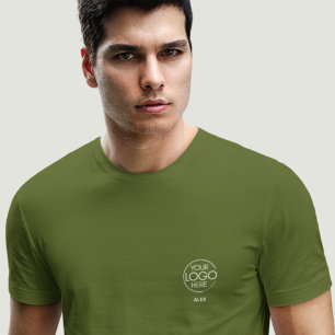 Stilvoll elegantes Firmenlogo T-Shirt