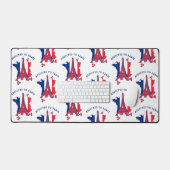 Stilvoll ergänzt durch PARIS Schreibtischunterlage (Tastatur & Maus)