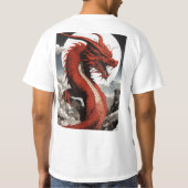 Stilvoll erweitern Sie Ihren Wardrobe mit einzigar T-Shirt (Rückseite)