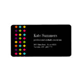 Stilvoll - Etiketten Adressaufkleber (Vorne)