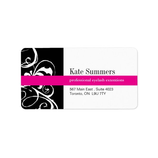 Stilvoll - Etiketten Adressaufkleber (Vorne)