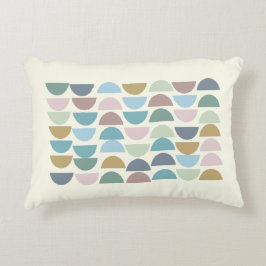 Stilvoll farbenfroh, modern geometrisch dekokissen