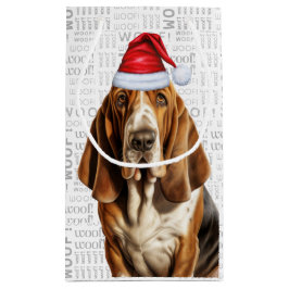 Stilvoll Funny Basset Hound Lover Weihnachten Kleine Geschenktüte
