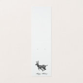 Stilvoll geklappte Zehntausender-Winter-Ohrring-Di Visitenkarten (Außenseite Aufgefaltet)