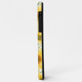 Stilvoll gelbe Sonnenblumenmuster Case-Mate iPhone Hülle (Hinten/Links)