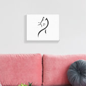 Stilvoll gepackte Canvas Print Leinwanddruck (Insitu (Wohnzimmer))