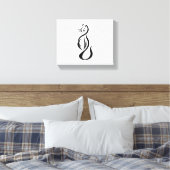 Stilvoll gepackte Canvas Print Leinwanddruck (Insitu (Schlafzimmer))