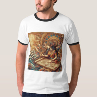Stilvoll gepresster Men-T - Shirt - Lässig