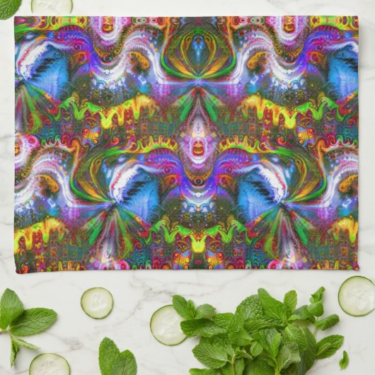 stilvoll geschirrtuch (Gefaltet)