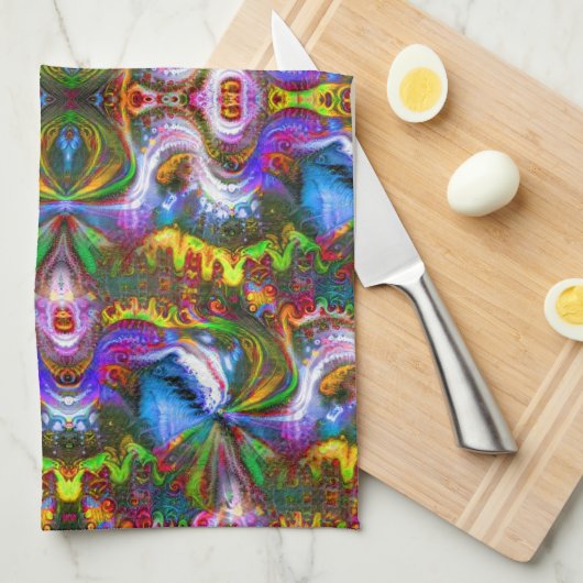 stilvoll geschirrtuch (Viertel Falte)