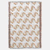 Stilvoll gesegnet, dankbar, dankbar, Erntedank Decke (Vorderseite Vertikal)