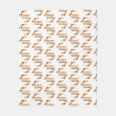 Stilvoll gesegnet, dankbar, dankbar, Erntedank Fleecedecke (Vorderseite)