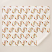 Stilvoll gesegnet, dankbar, dankbar, Erntedank Sherpadecke (Vorderseite (Horizontal))