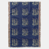 Stilvoll gesegnet, dankbar Dankbarer Erntedank Decke (Vorderseite Vertikal)