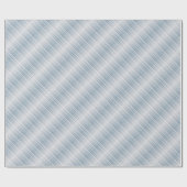 Stilvoll gestreift grau-blau geschenkpapier (Flach)