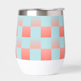 Stilvoll gestuftes Pulver blaue Korallen rosa