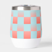 Stilvoll gestuftes Pulver blaue Korallen rosa (Vorderseite)