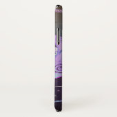 Stilvoll gezeichneter Sonnenmond sieht Sterne lila Case-Mate iPhone Hülle (Hinten/Rechts)