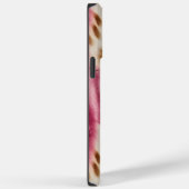 Stilvoll Girly Pink White Gold Zebra Case-Mate iPhone Hülle (Rückseite / Rechts)