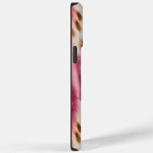 Stilvoll Girly Pink White Gold Zebra Case-Mate iPhone Hülle (Rückseite / Rechts)