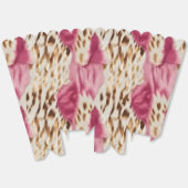 Stilvoll Girly Pink White Gold Zebra Geburtstag Geschenkschachtel (Ungeklappt)