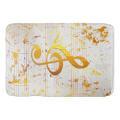 Stilvoll Golden Harmony Musical Chaos Ivory Badematte (Vorderseite)