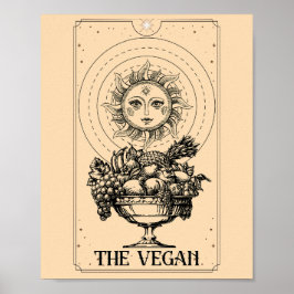 Stilvoll gravierte Sonnenfrüchte Die Veganen Poster