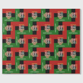 Stilvoll HABARI GANI? Kwanzaa Geschenkpapier (Flach)