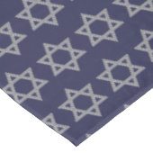 Stilvoll | Hanukkah | Davidstern Tischdecke (Schrägansicht)